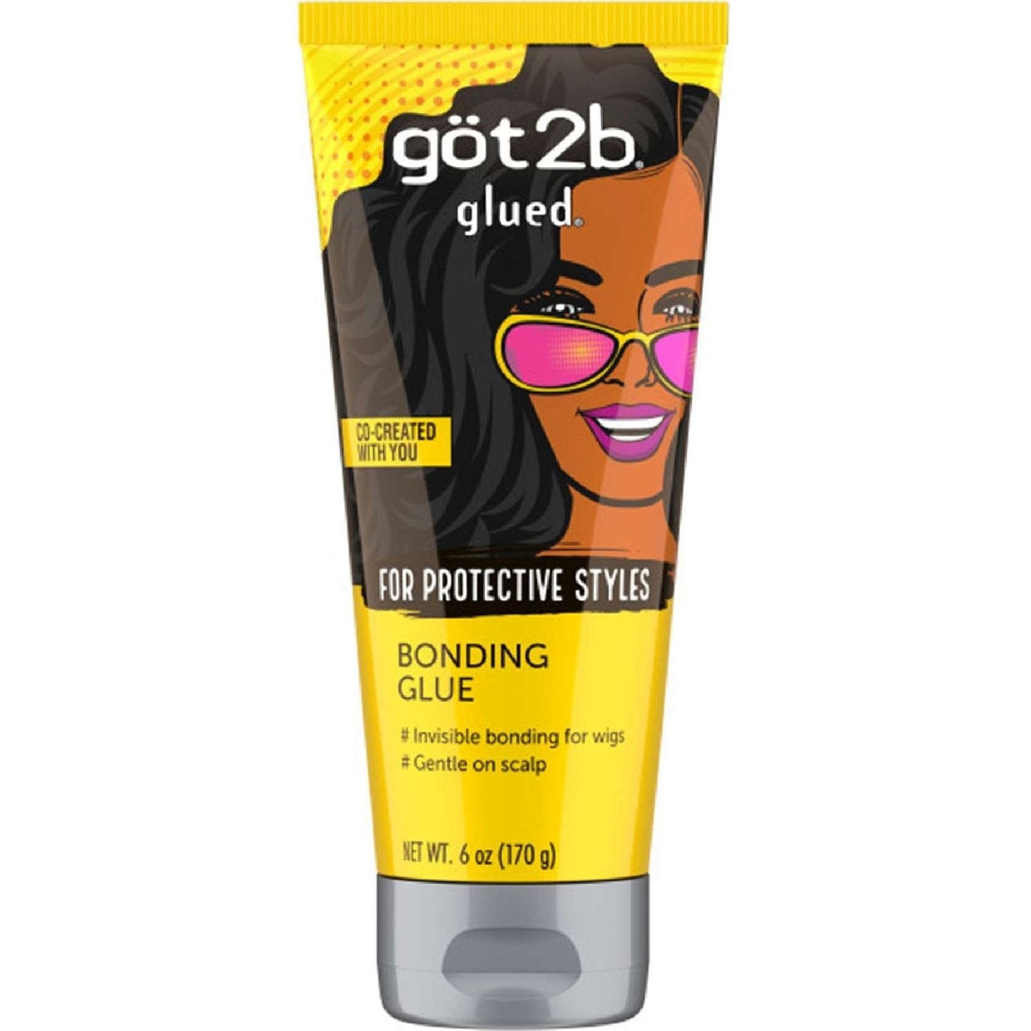 Got2B Glued For Protective Styles Bonding Glue 6 Oz Got2b