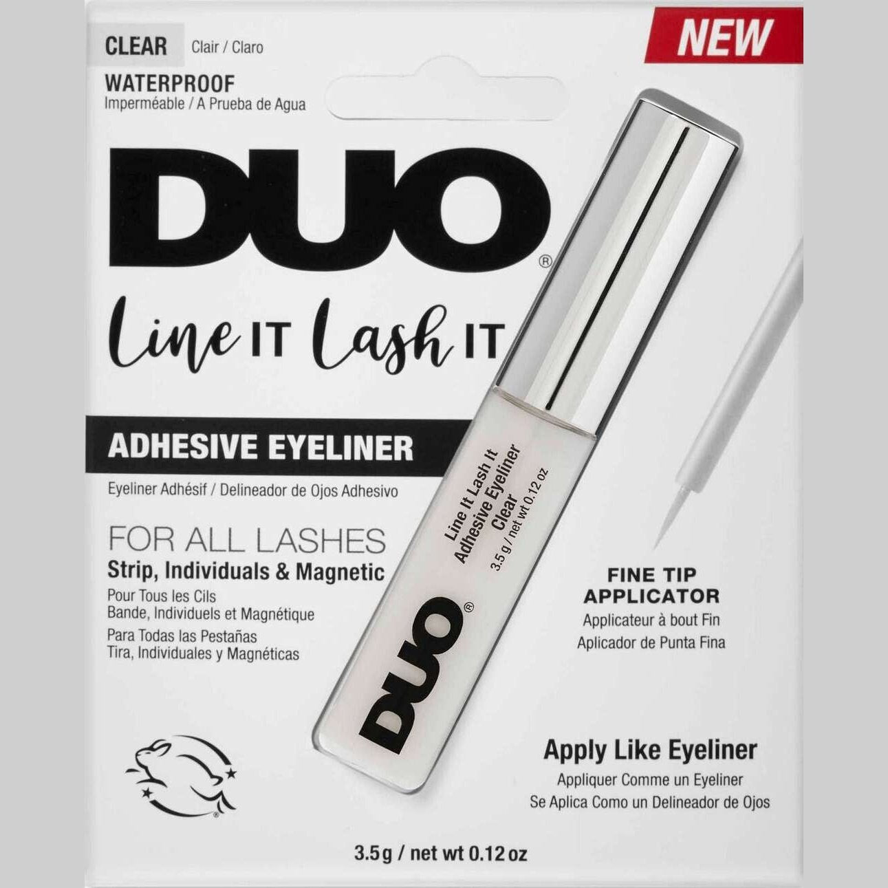 Ardell Duo Line It Lash It Applicator Clear 0.12 Oz Ardell