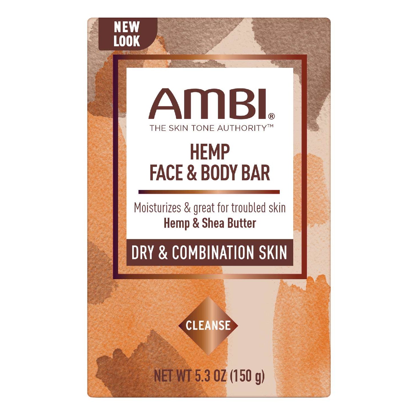 Ambi Hemp Face Body Bar 5.3 Oz
