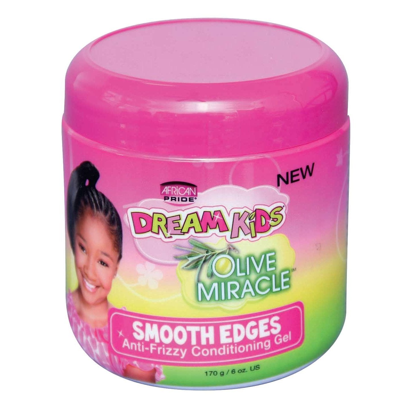 African Pride Dream Kids Olive Miracle Smooth Edges 6 Oz African Pride