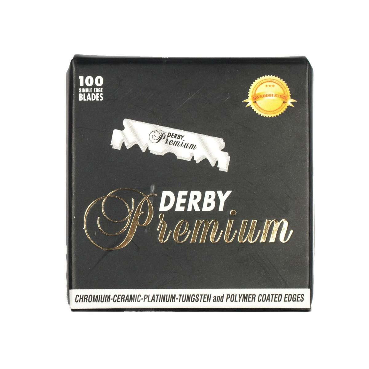 Derby Premium Single Edge Razor Blades 100 Ct Derby
