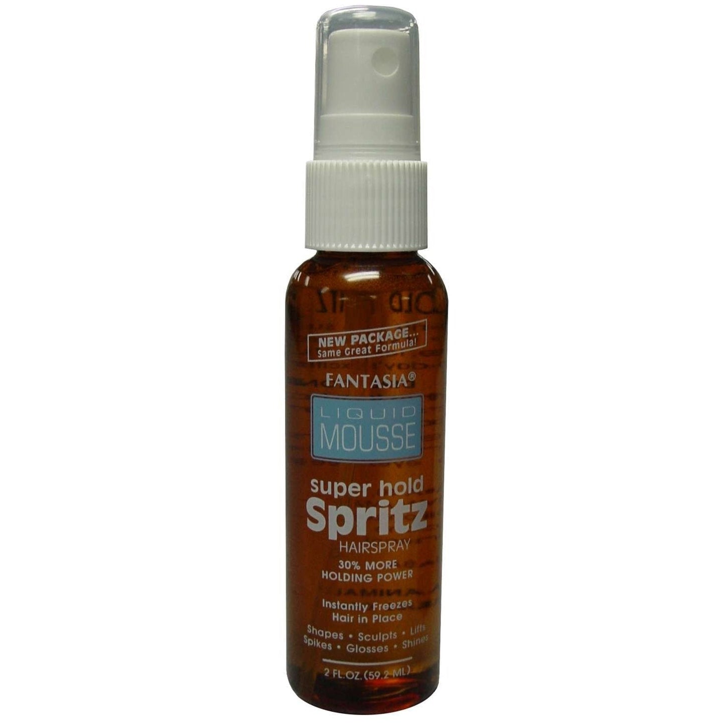 Fantasia Liquid Mousse Super Hold Spritz 2 Oz Liquid Mousse
