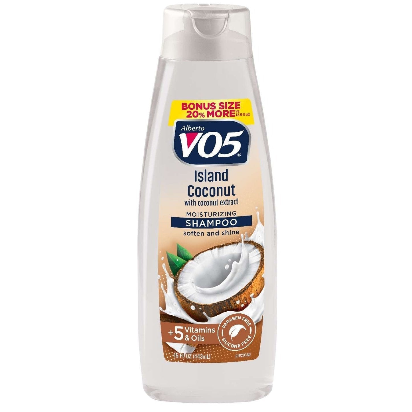 Alberto Vo5 Moisturizing Shampoo Island Coconut 15 Fl Oz VO5
