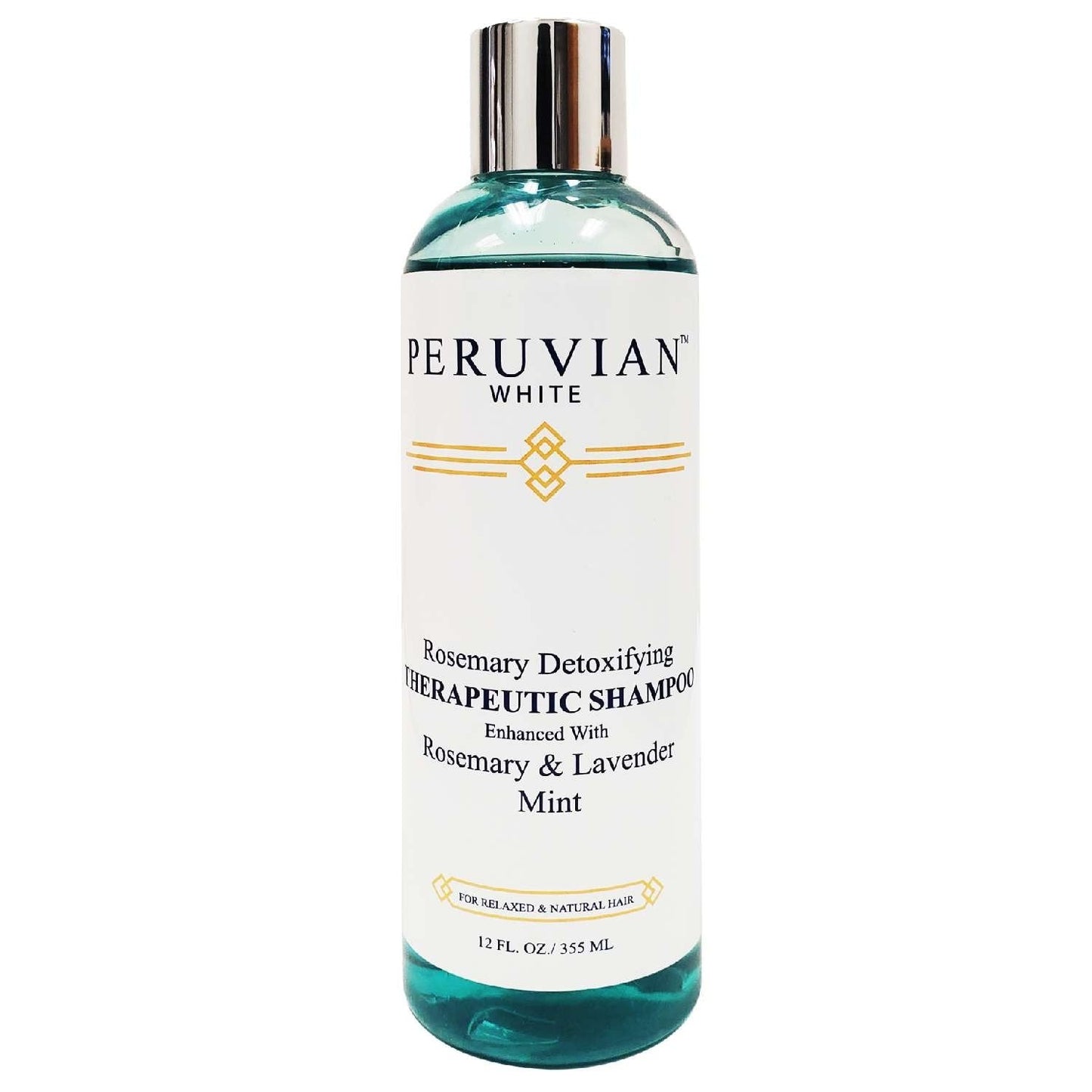 Peruvian White Rosemary Detoxifying Therapeutic Shampoo 12 Oz Peruvian White