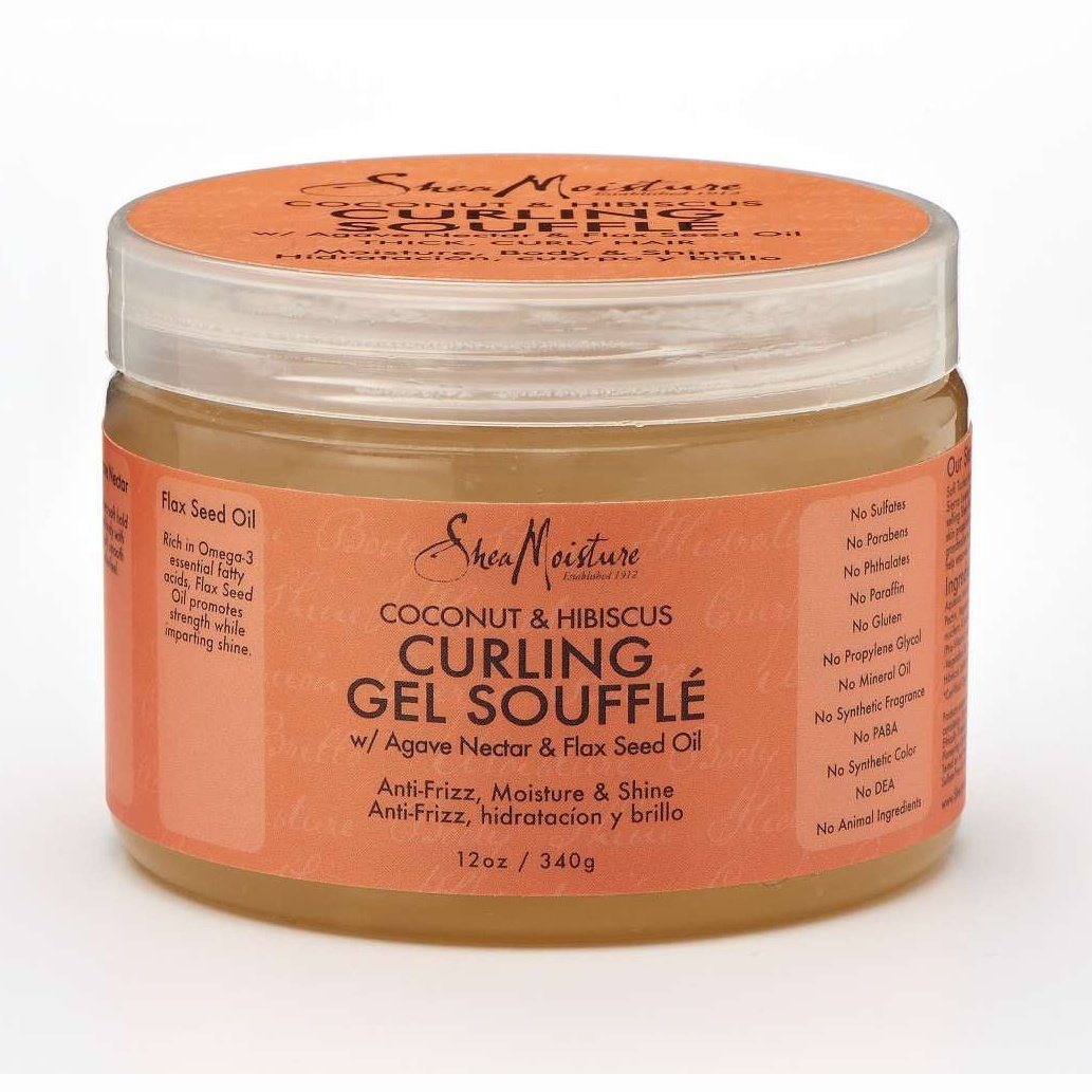 Shea Moisture Coconut Hibiscus Curling Gel Souffle 12 Oz SheaMoisture