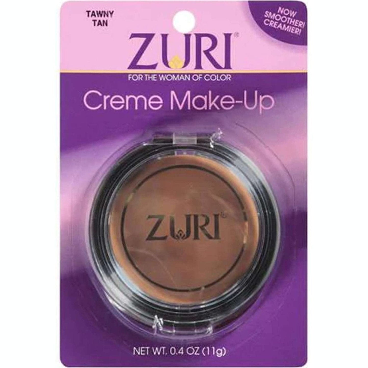 Zuri Cream Make Up Tawny Tan 0.4 Oz Zuri