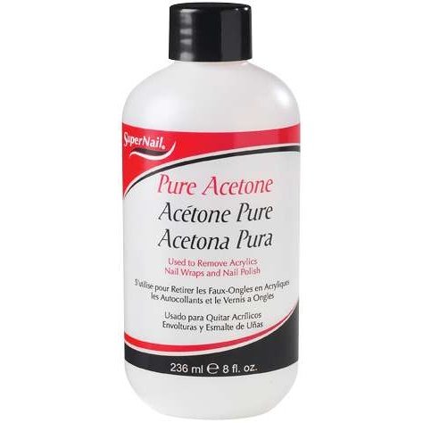 Super Nail Nail Polish Remover Pure Acetone Super Nail