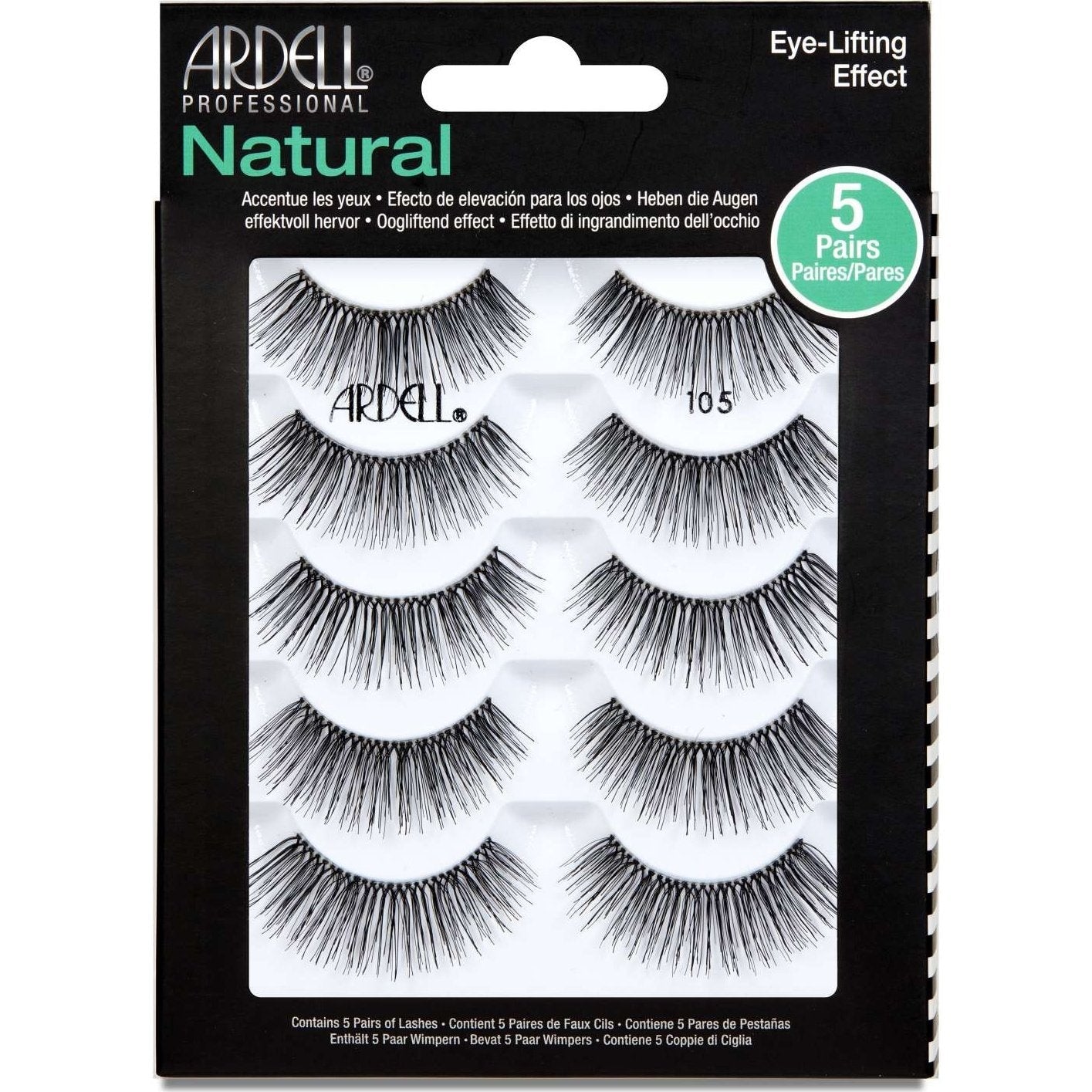Ardell 5 Pack With Precision Lash Applicator - 105 ARDELL