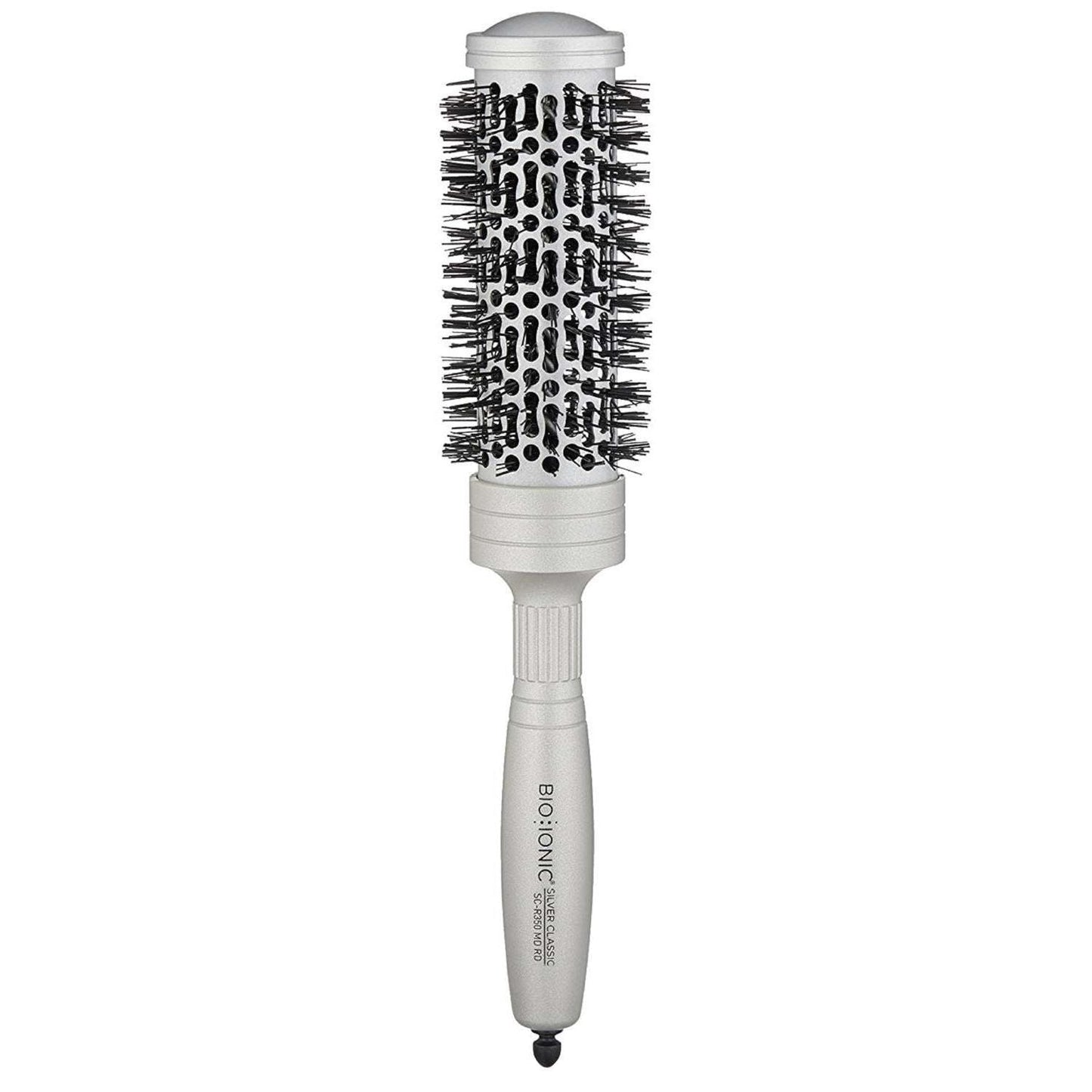 Bioionic Silver Classic Brush Medium Bio Ionic