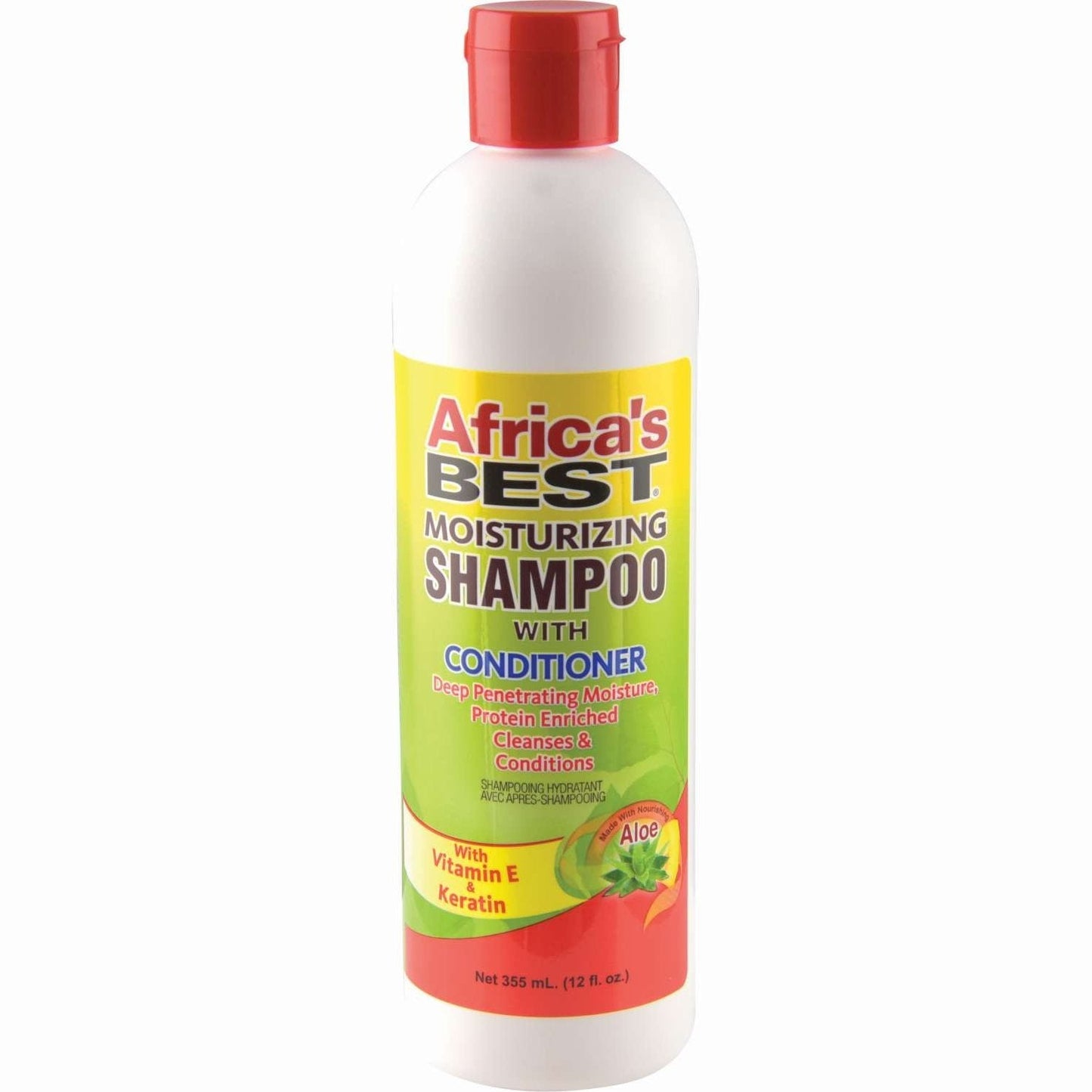 Africas Best Moisturizer Shampoo With Conditioner AFRICAS BEST