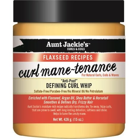 Aunt Jackie's Flaxseed Curl Mane-Tenace Defining Curl Whip 15 oz. AUNT JACKIES