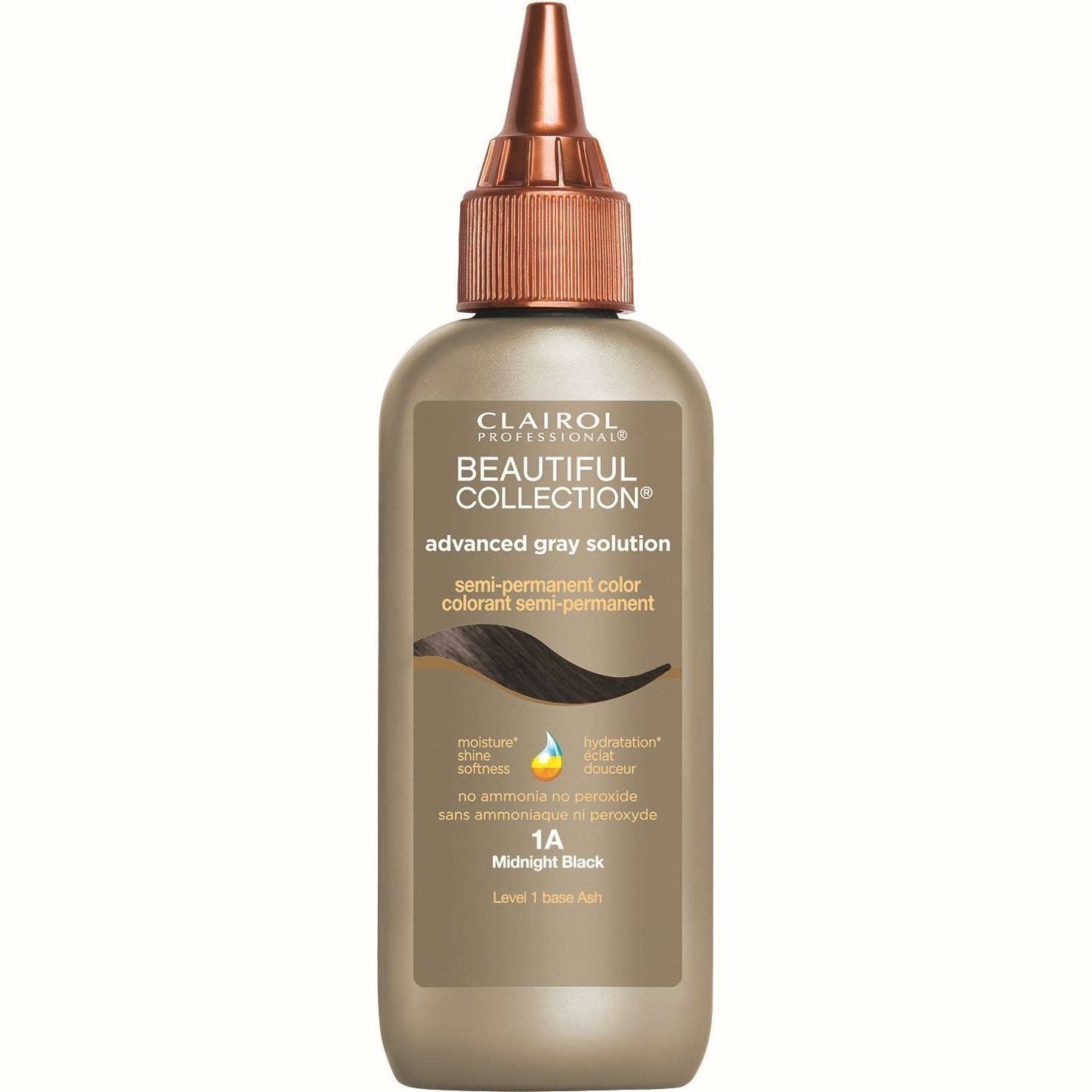 Beautiful Collection Advanced Gray Solution 1A Midnight Black