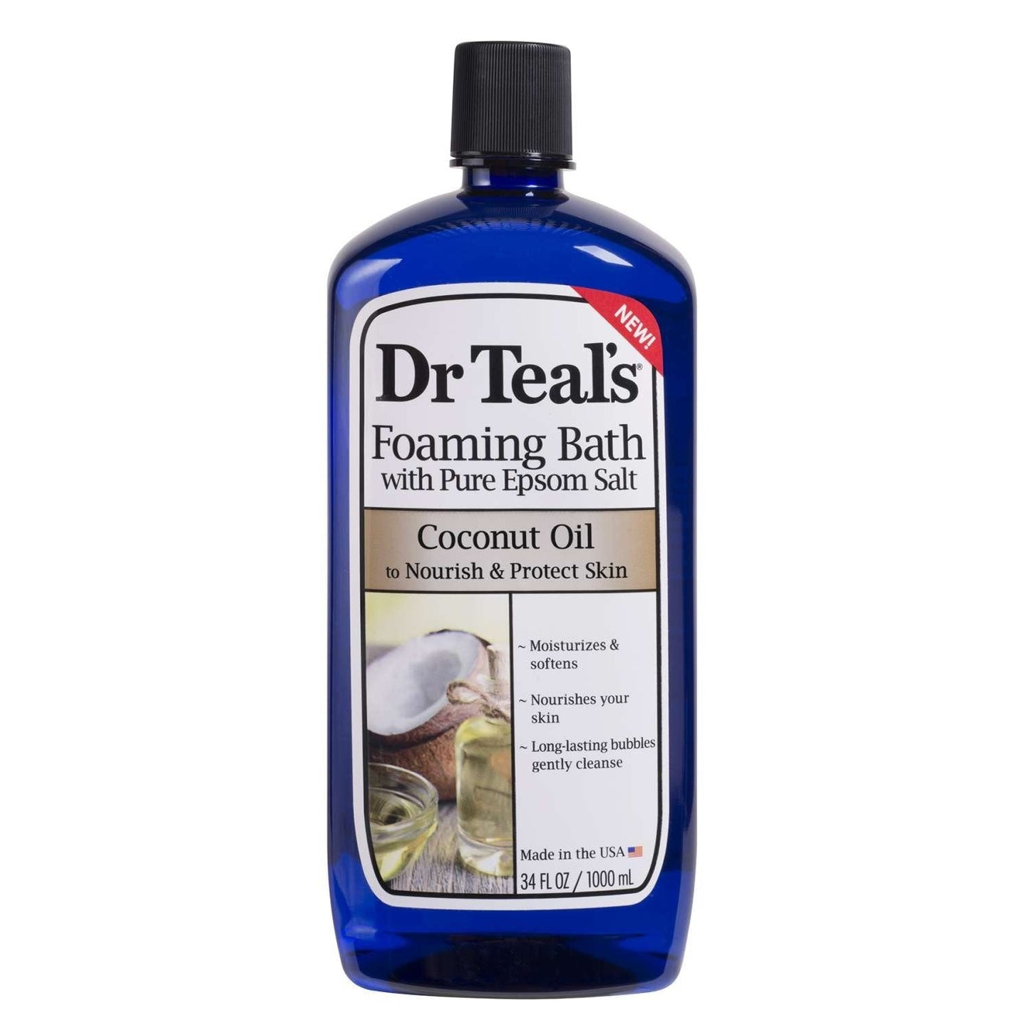 Dr Teals Nourish Protect With Coconut Oil Foaming Bath