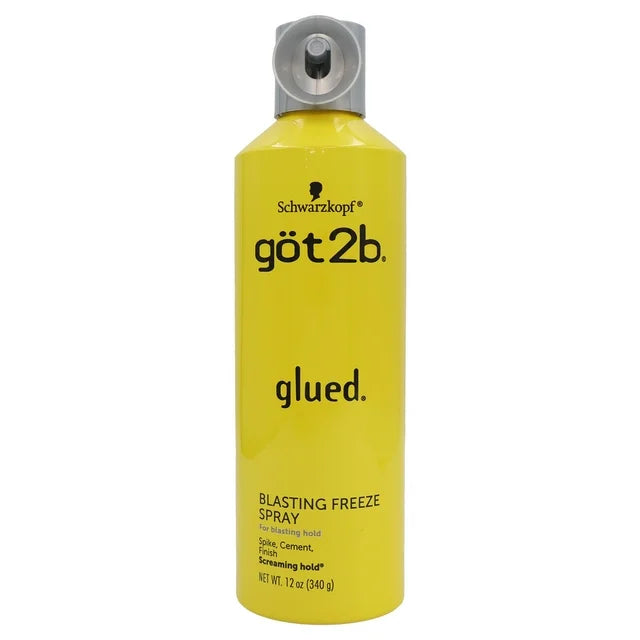 Got2b Glued Blasting Freeze Spray extreme hold hair spray for spikes and long-lasting styles