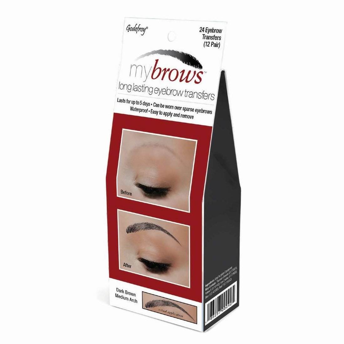 Mybrows Dark Brown Medium Arch