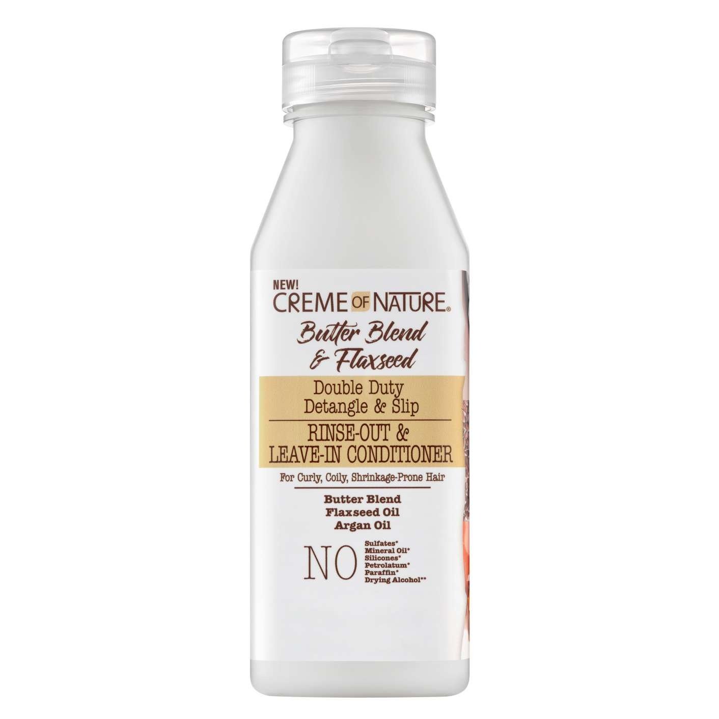 Creme Of Nature Butter Blend Flaxseed Detangle Slop Leave In Conditioner