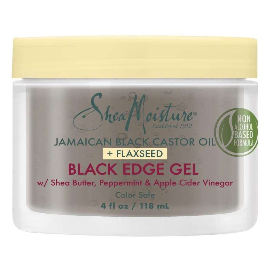 Shea Moisture Jamaican Black Castor Oil Flaxseed Black Edge Gel