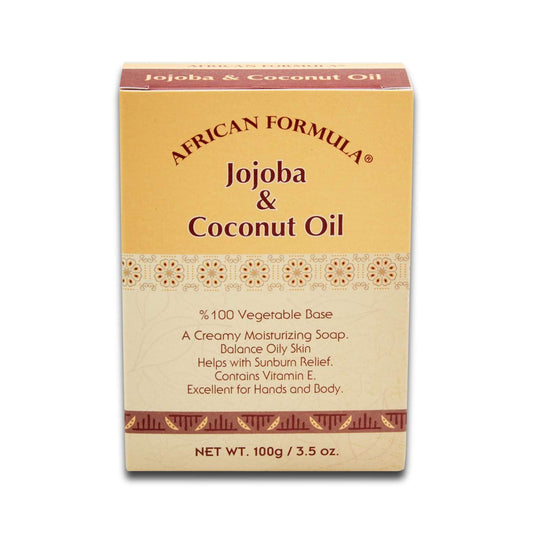African Formula Jojoba  Coconut Soap 3.5 Oz