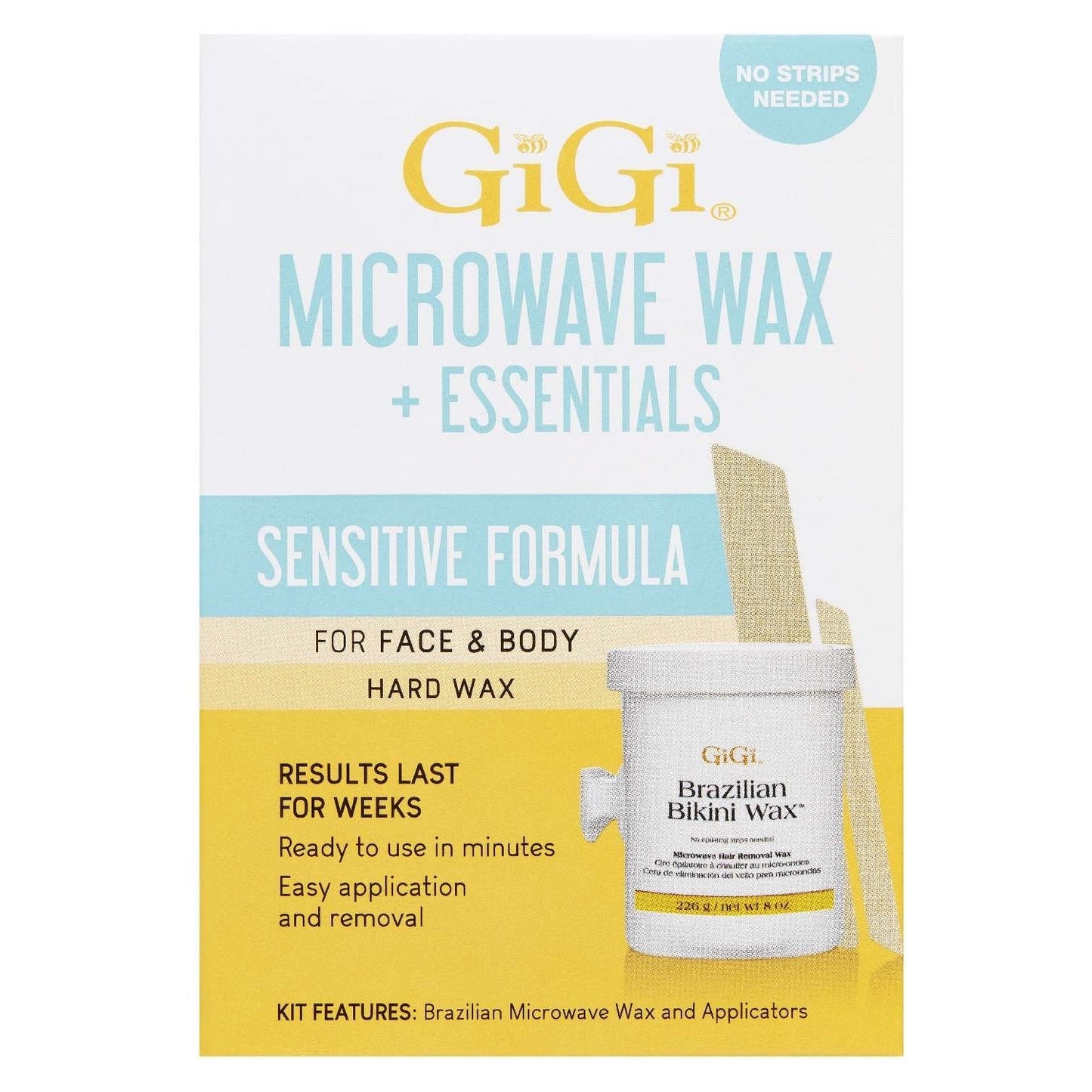 Gigi Sensitive Microwave Wax  Essentials Kit