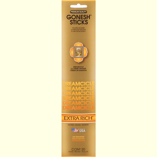 Gonesh Stick Extra Rich Dreamcicle 20 Piece