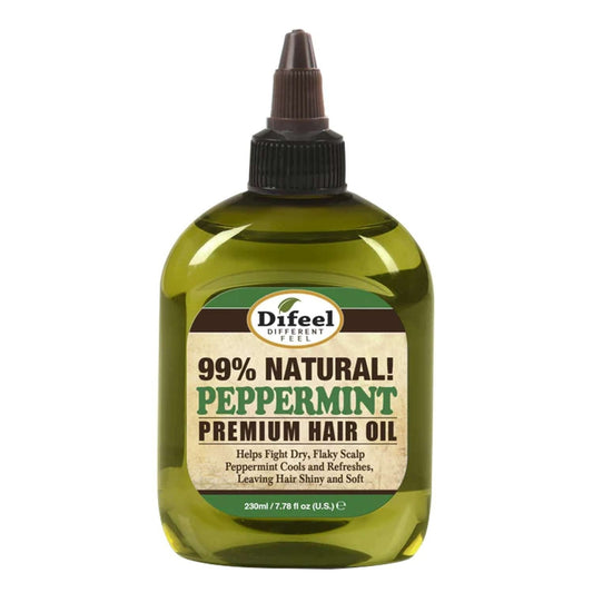 Difeel Sunflower Difeel Premium Natural Hair Oil - Peppermint Oil 7.78 Oz