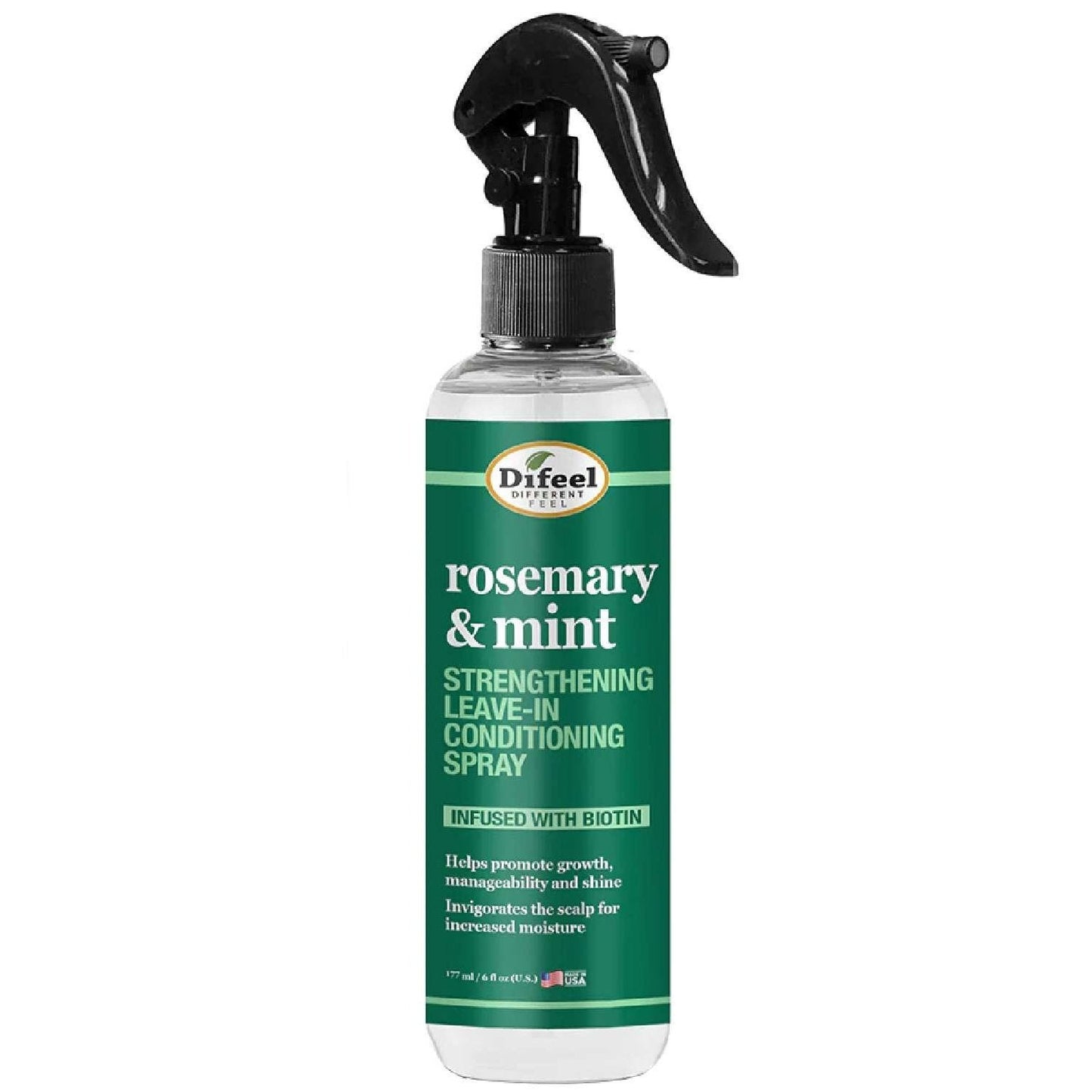 Sunflower Difeel Rosemary Mint Strengthening Leave-In Spray 6 Oz