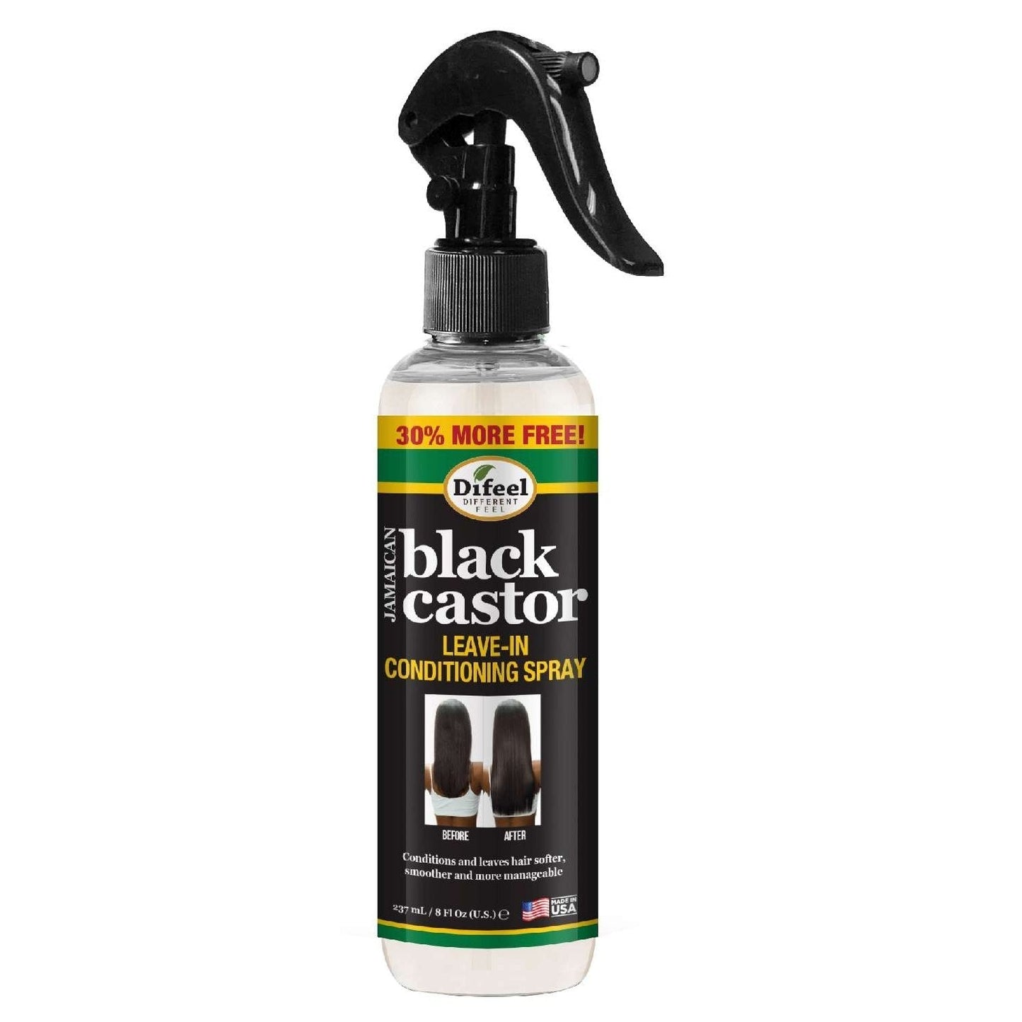 Sunflower Difeel Leave-In Spray Jamaican Black Castor 8 Oz
